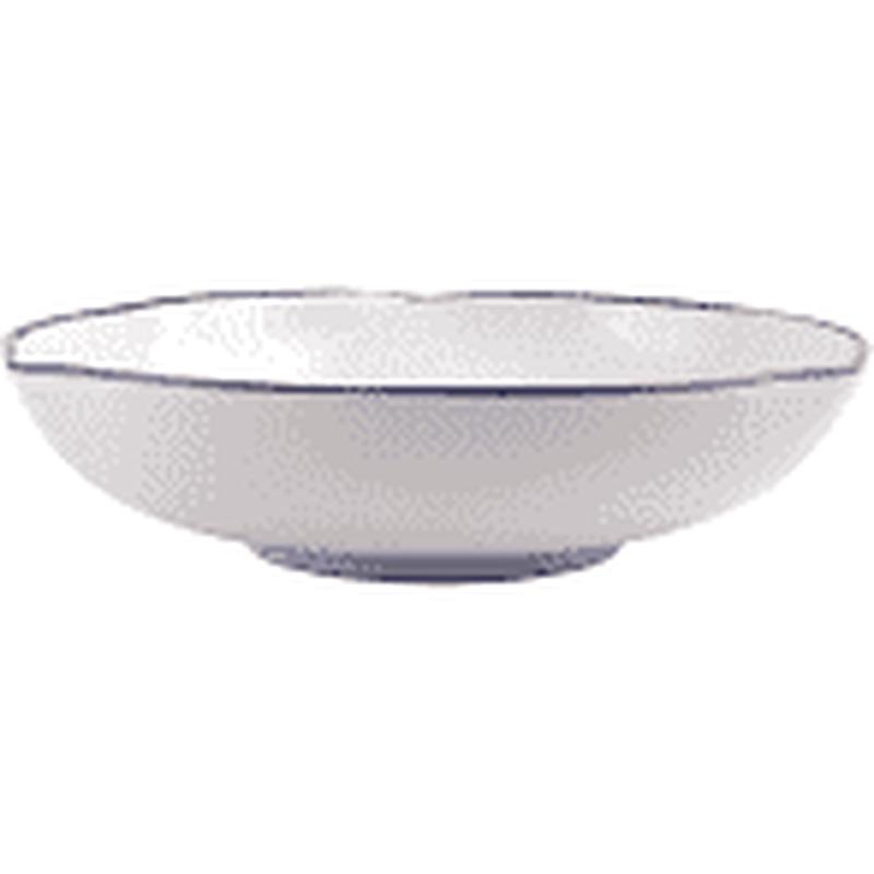 Aurora Edge Shallow Bowl
