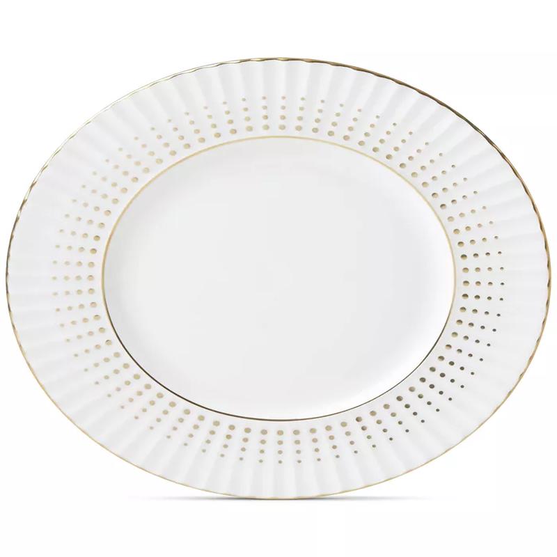 Golden Waterfall Accent Plate