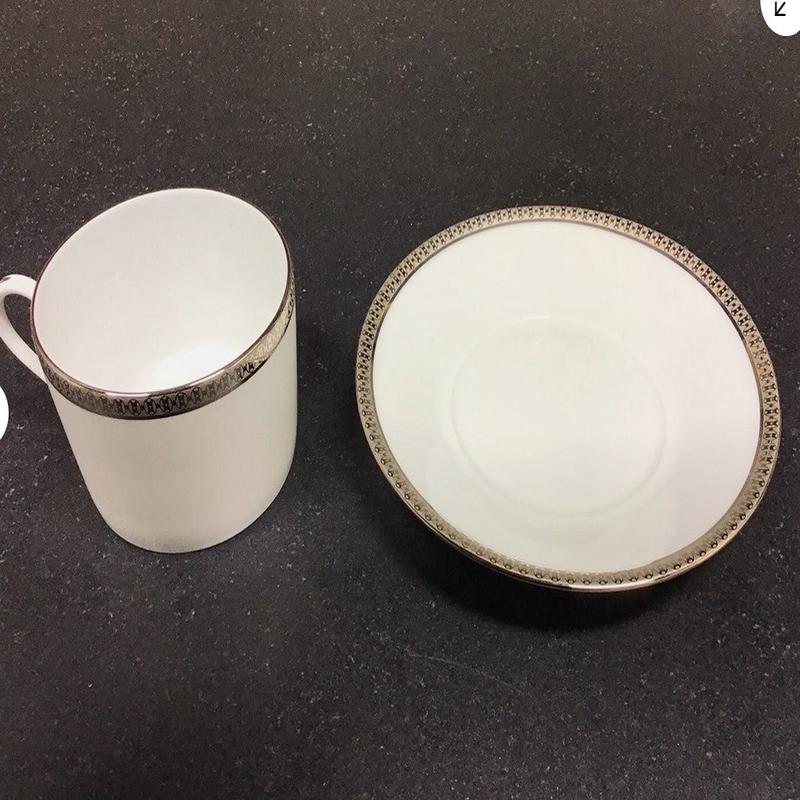 Symphonie Platinum Cup and Saucer