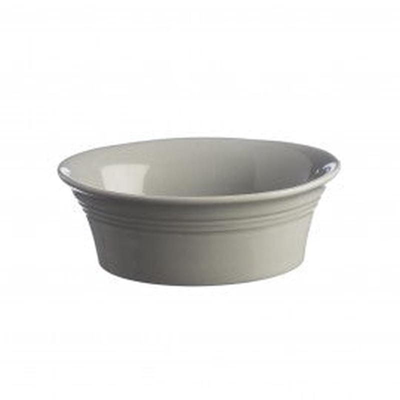 Oval Pie Dish- Grey