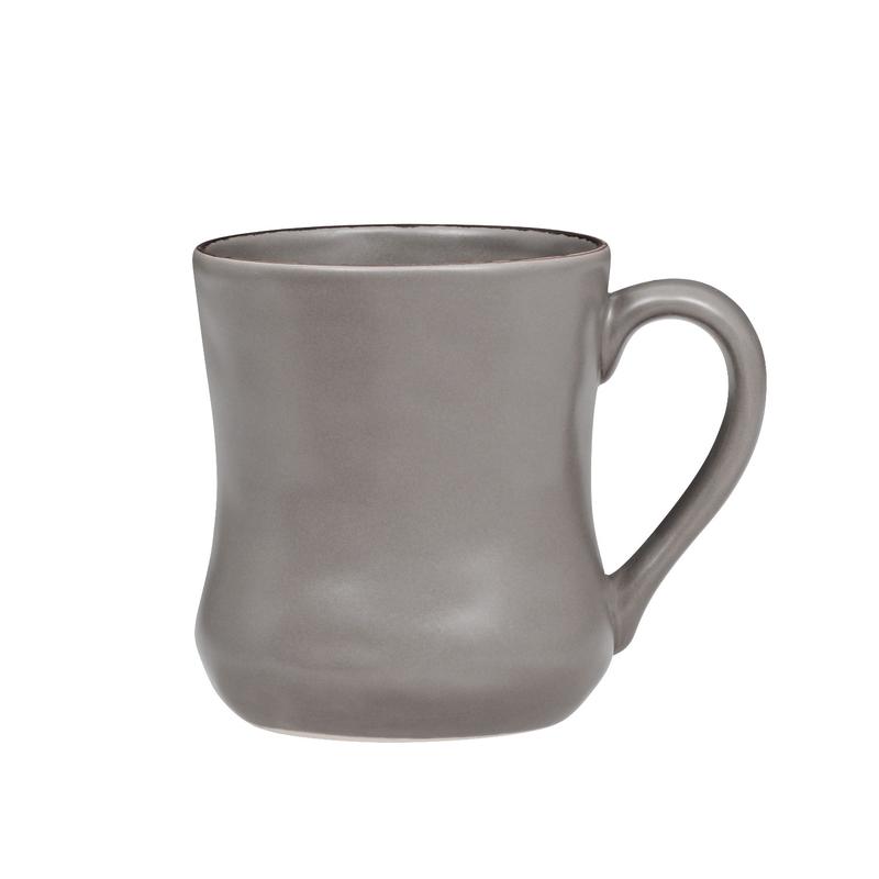 Cantaria Mug-Charcoal Set of 2