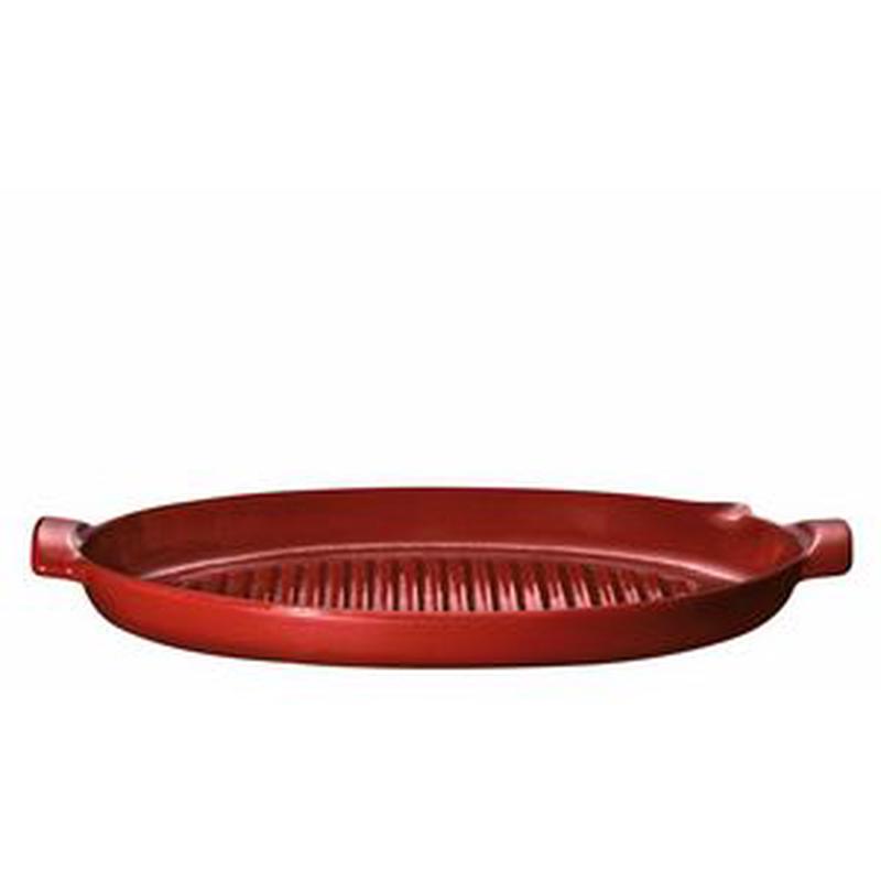 Fish Baking Dish - Burgundy
