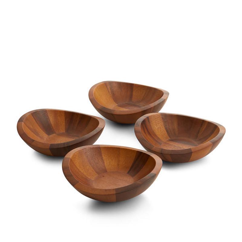 Braid Individual Salad Bowls S/4