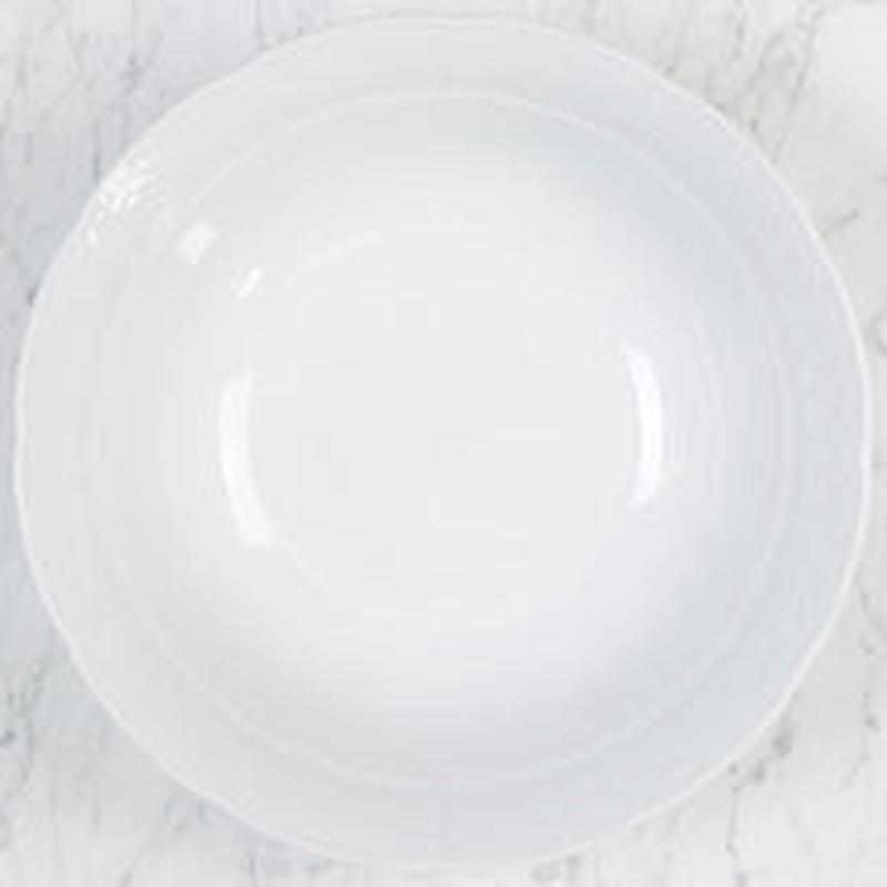 Weave Lg Serving Bowl 10.25" - White