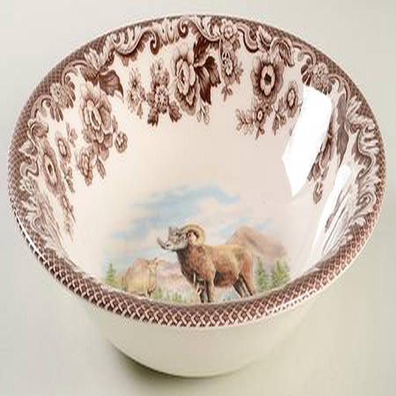 Woodland Ascot Cereal Bowl Big Horn Sheep