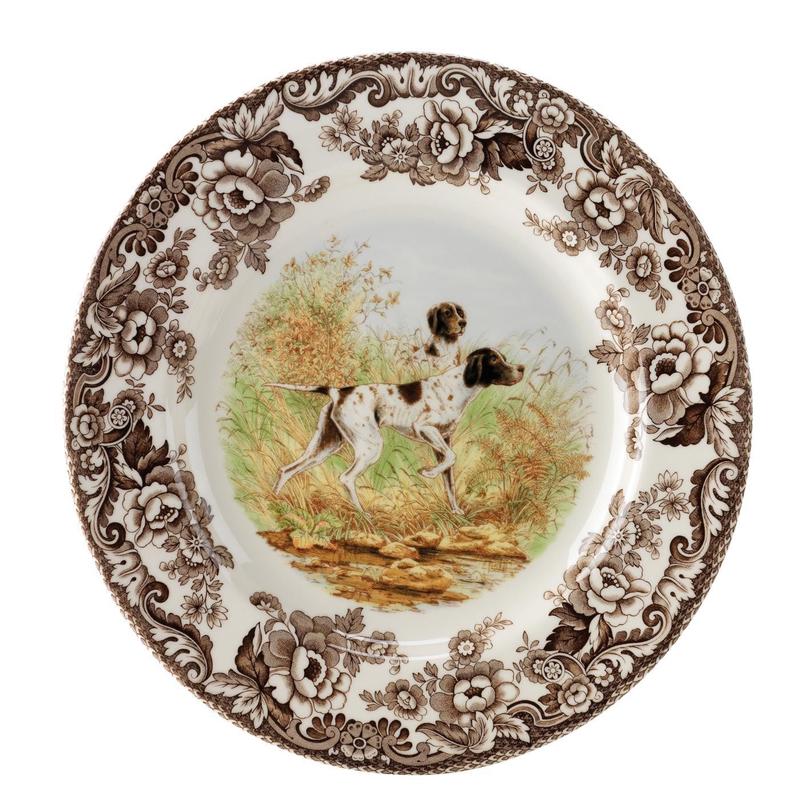 Woodland Dinner Plate -Pointer