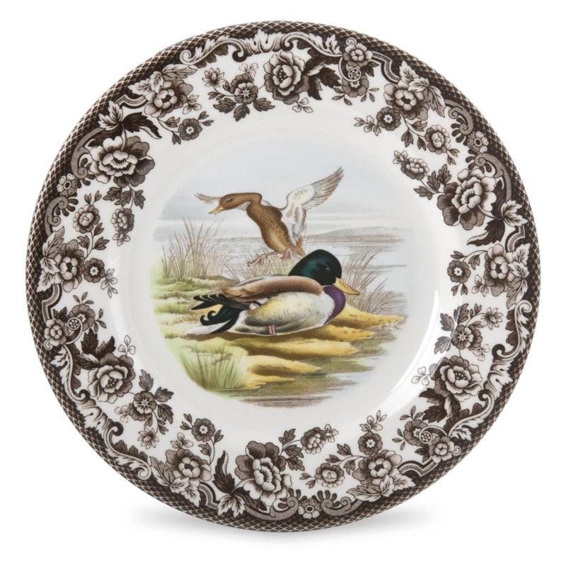 Woodland Salad Plate -Mallard