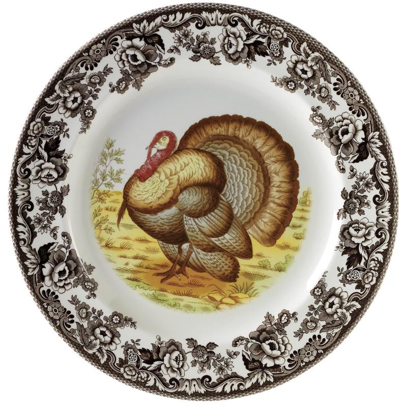 Woodland Salad plate -Turkey