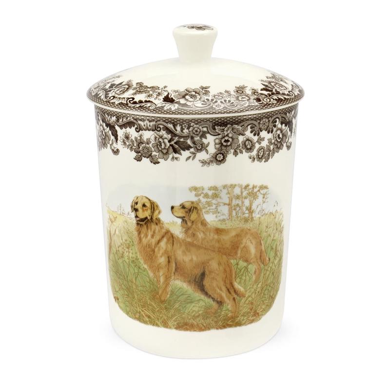Woodland Med Canister Golden Retriever