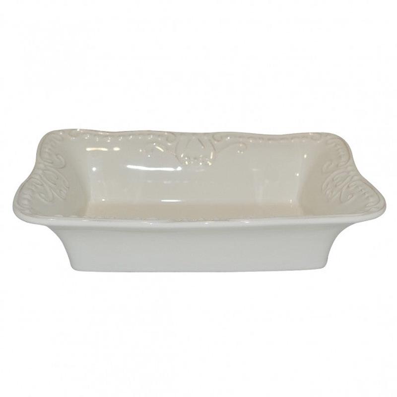 Isabella Small Rect Baker-Ivory