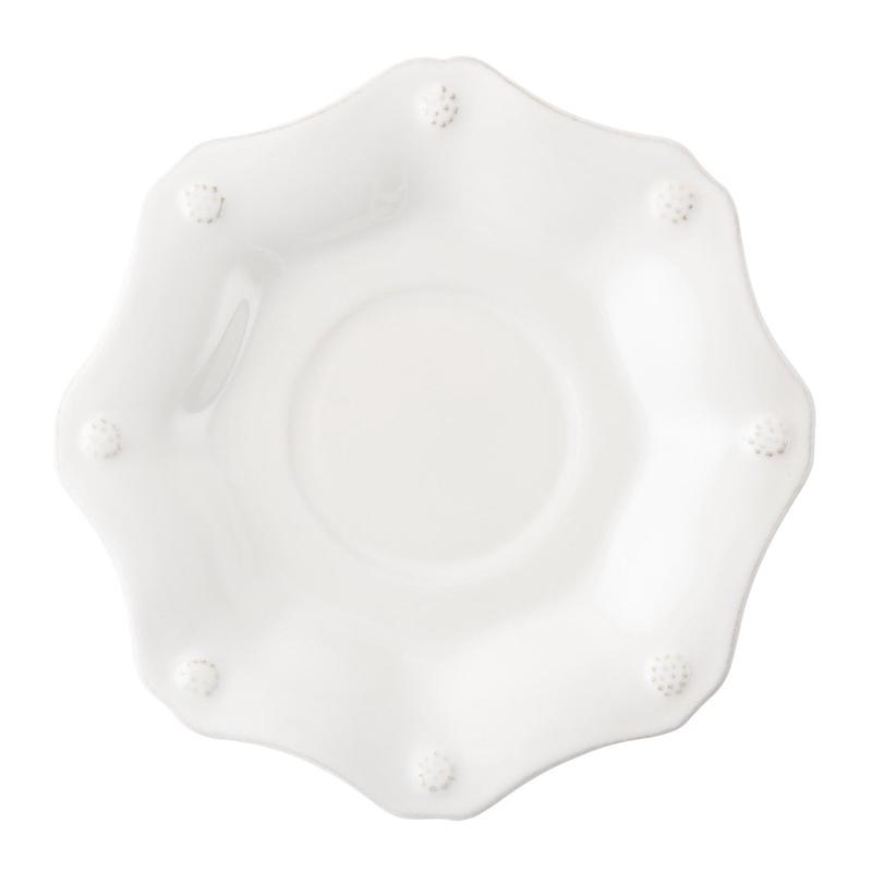 Berry & Thread Whitewash Scallop Tea Saucer Set of 4