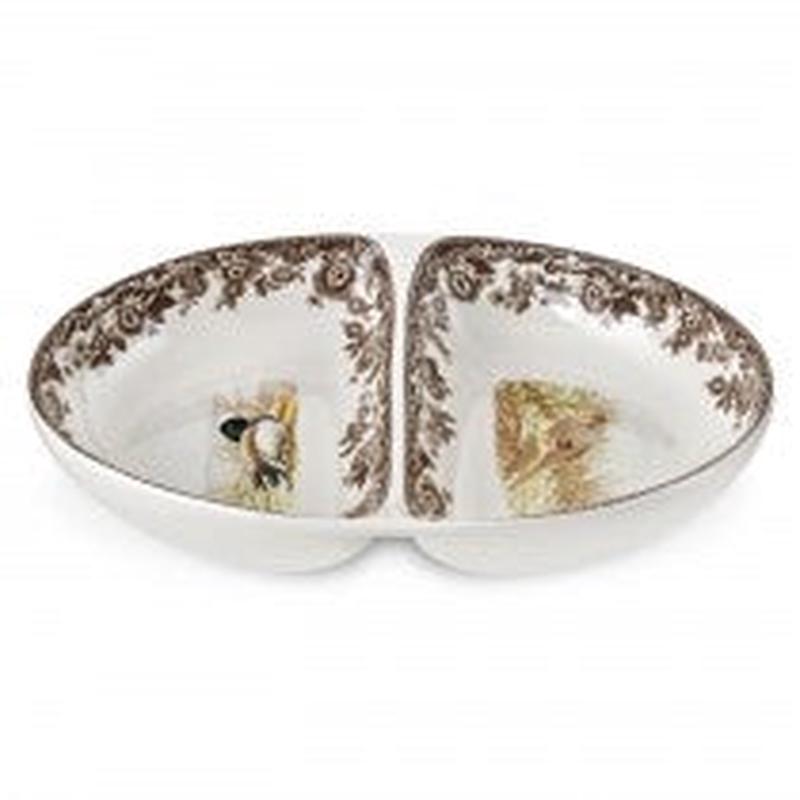 Woodland Divided Dish Pheasant/Mallard