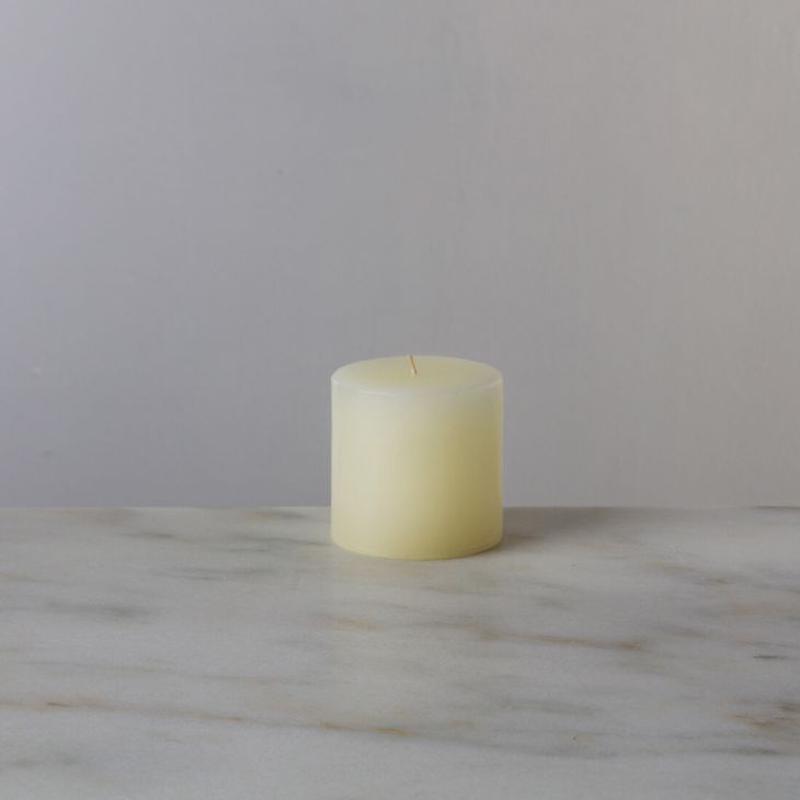 Ivory Pillar Candle