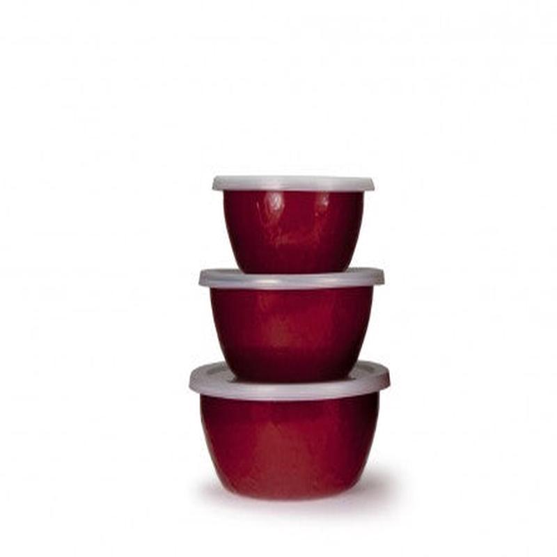 Nesting Bowls Red