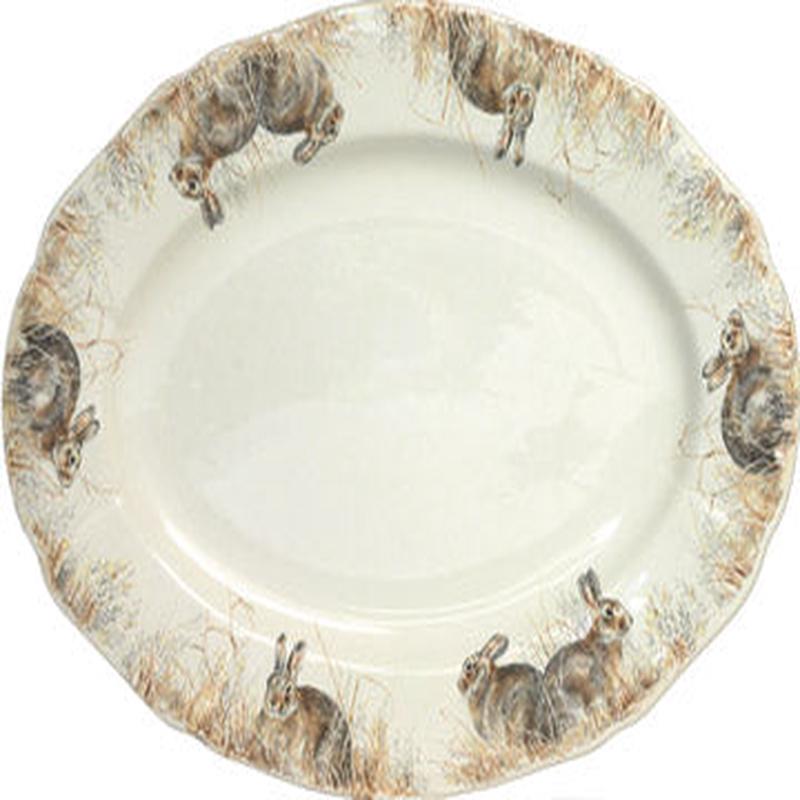 Gien Sologne Oval Platter12"