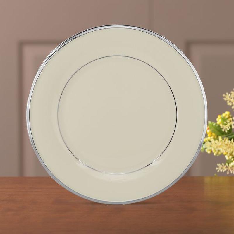 Solitaire Dinner Plate Ivory