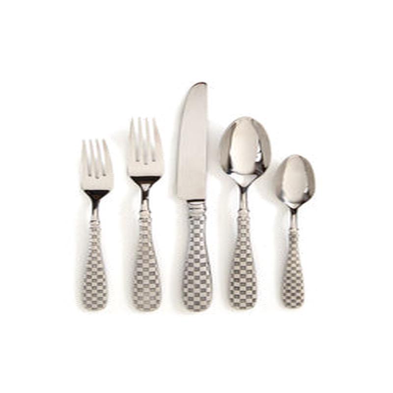 Check Flatware 5PPS Silver