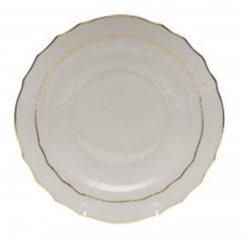 Golden Edge Salad Plate