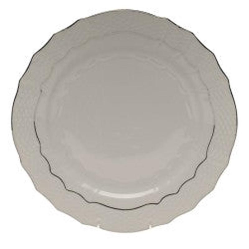 Platinum Edge Service Plate