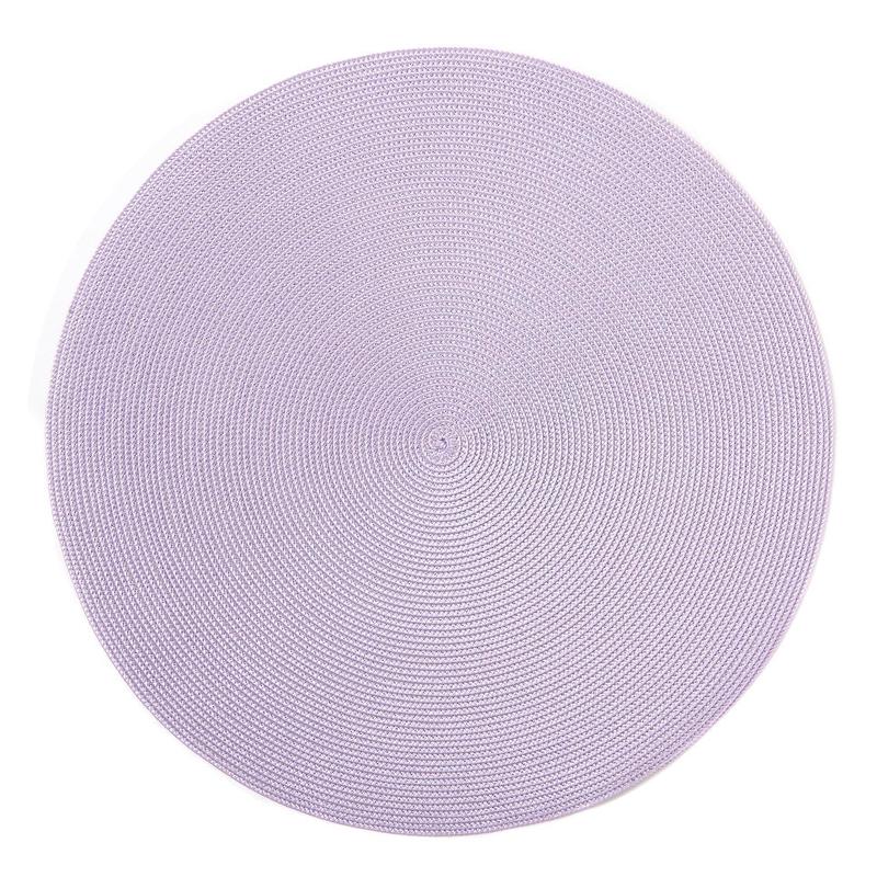 Silver Lilac Triple Braid Placemat