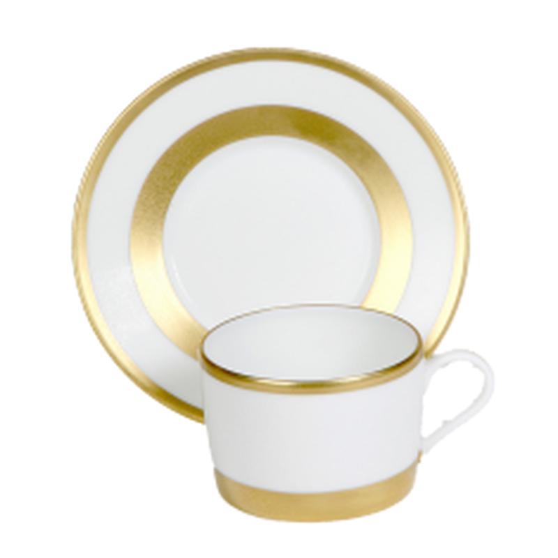 William Gold Cup & Saucer