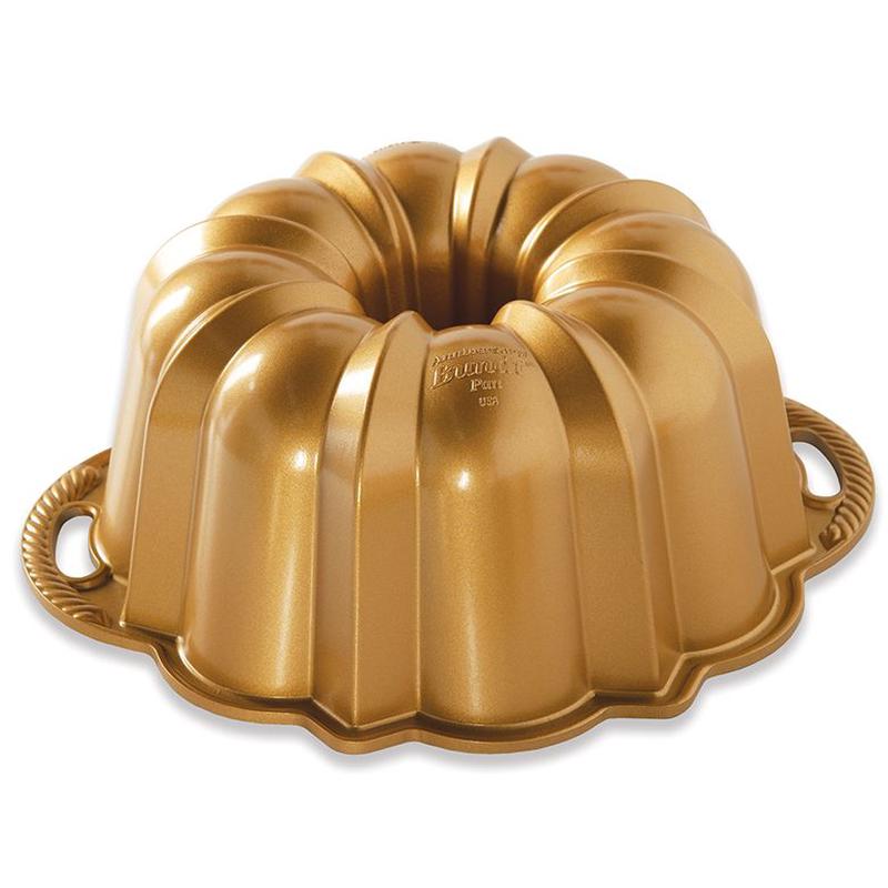 Anniversary Bundt Pan 12cup Gold