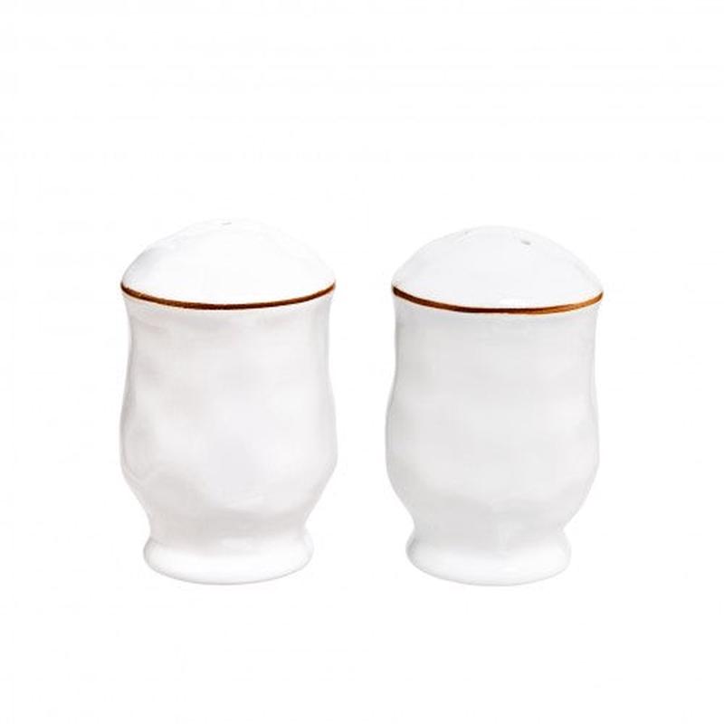 Cantaria Salt & Pepper Set - White