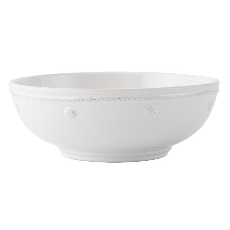 Berry & Thread Coupe Pasta Bowl 7 1/2" Whitewash