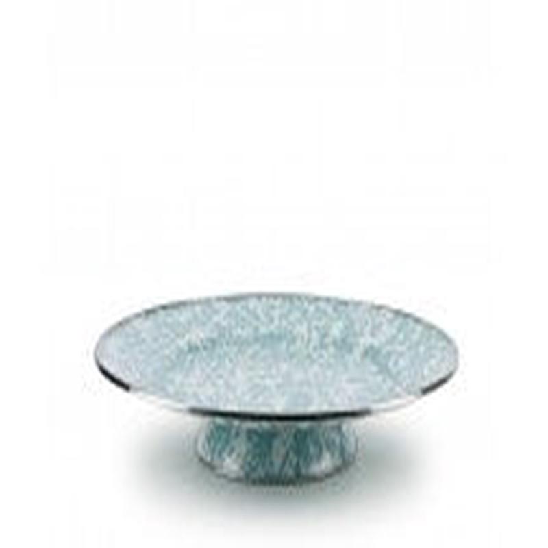 Cake Plate Seaglass