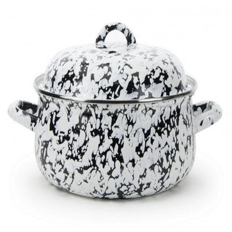 Dutch Oven Black Swirl