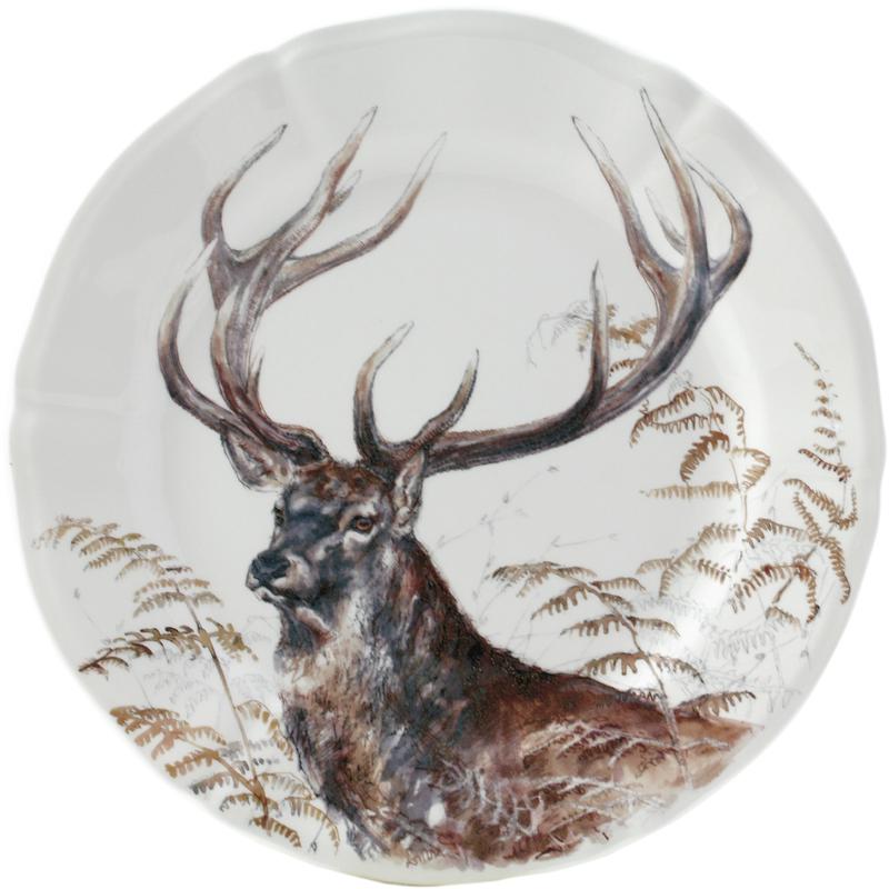 Sologne Dessert Plate Stag