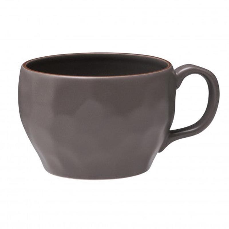 Cantaria Breakfast Cup Charcoal Set of 2