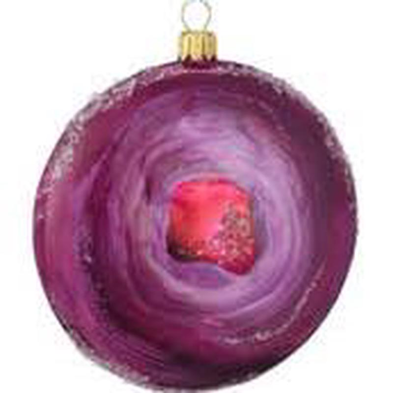 Disk Ornament Ruby