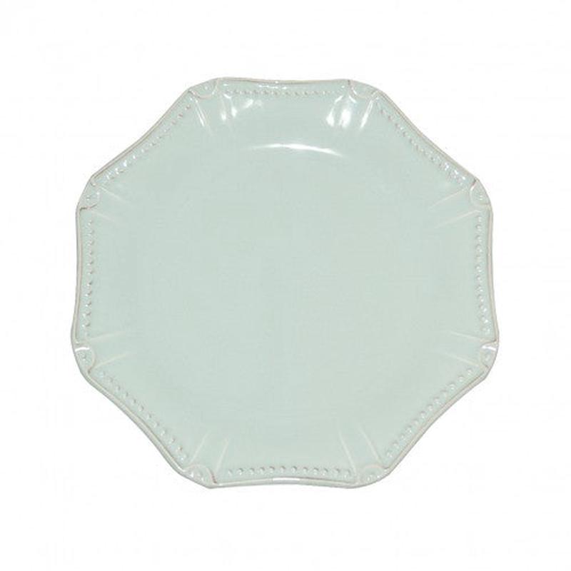 Isabella Octagonal Dinner Plate Ice Blue Set of 2