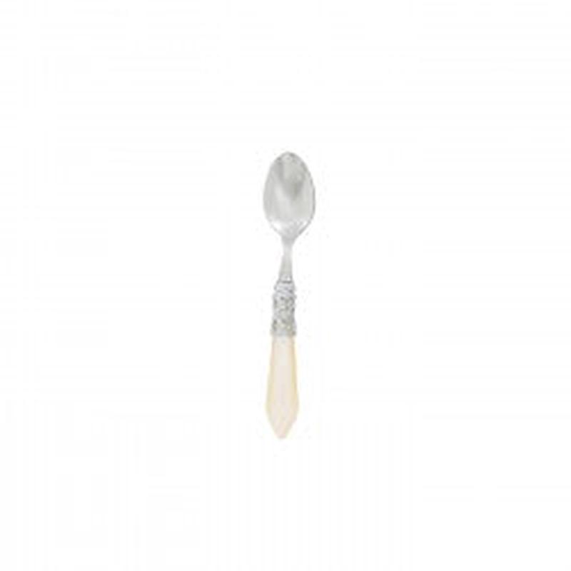 Vietri Brilliant Ivory Moka Spoon
