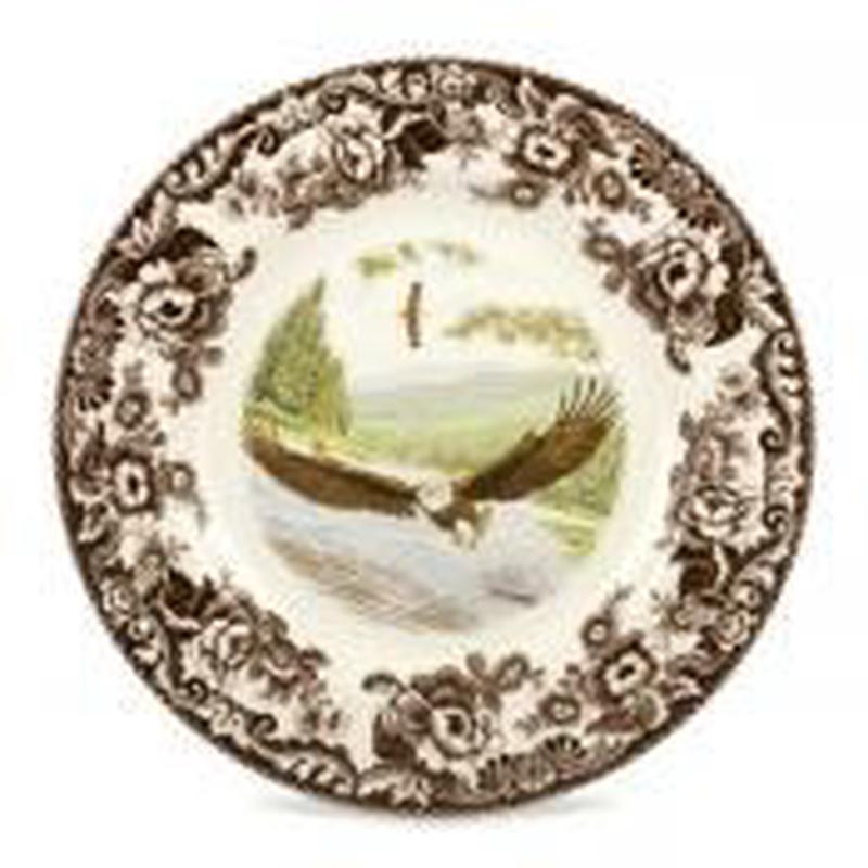 Woodland Dinner Plate - Bald Eagle Set of 2