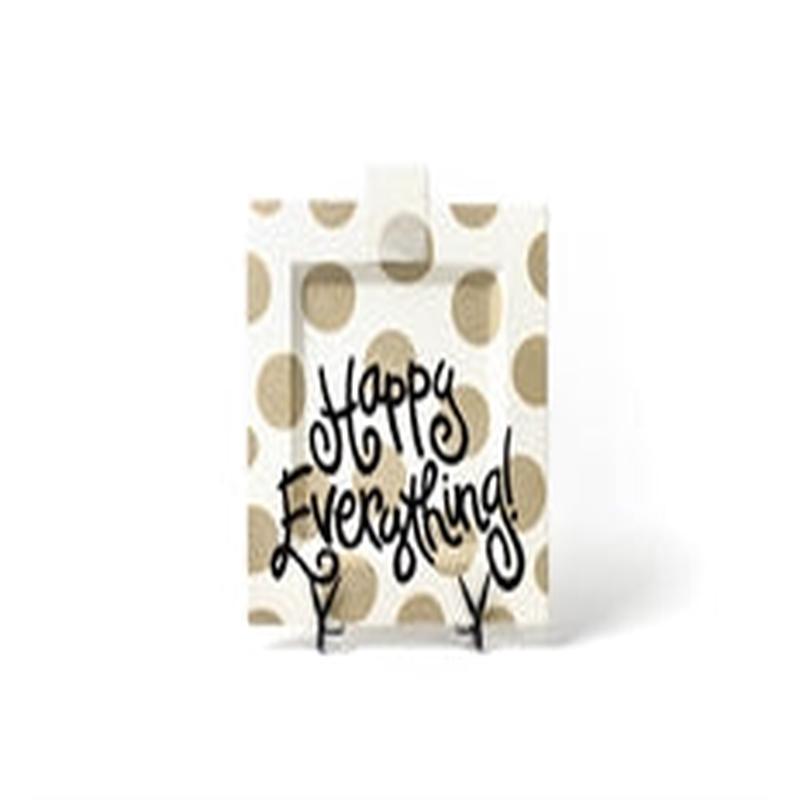 Neutral Dot Happy Everything Sq Platter Big