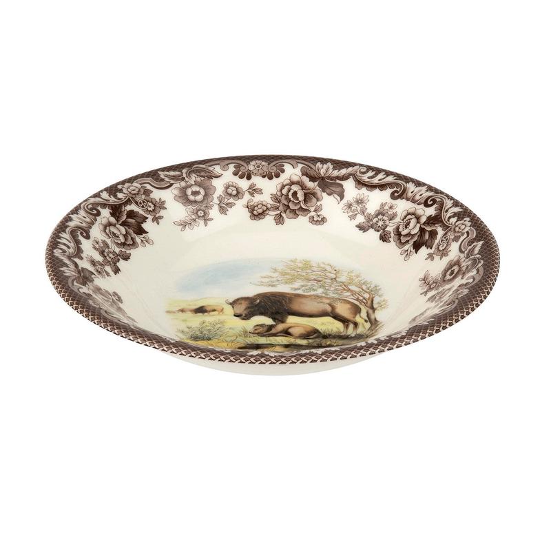 Woodland Ascot Cereal Bowl Bison
