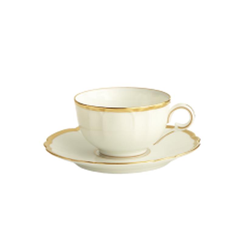 Colette Gold Tea Cup/Saucer