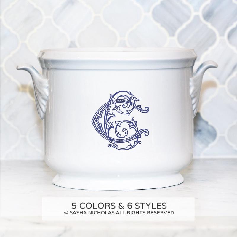 Champagne Bucket w/Monogram