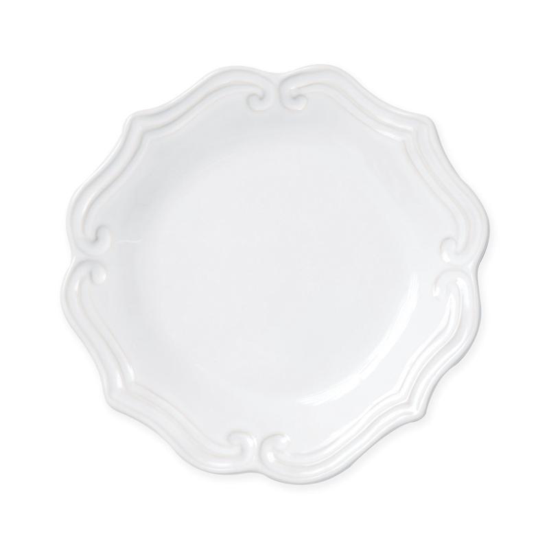 Incanto Stone White Baroque Salad Plate