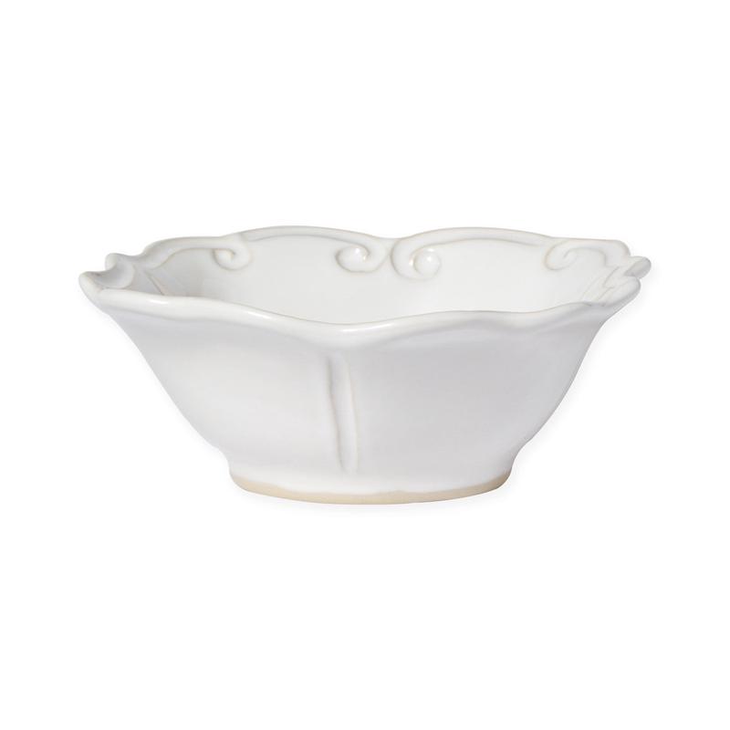 Incanto Stone White Baroque Cereal Bowl Set of 2
