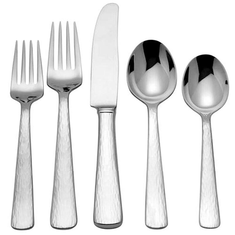 Silver Echo 5pc Flatware Set
