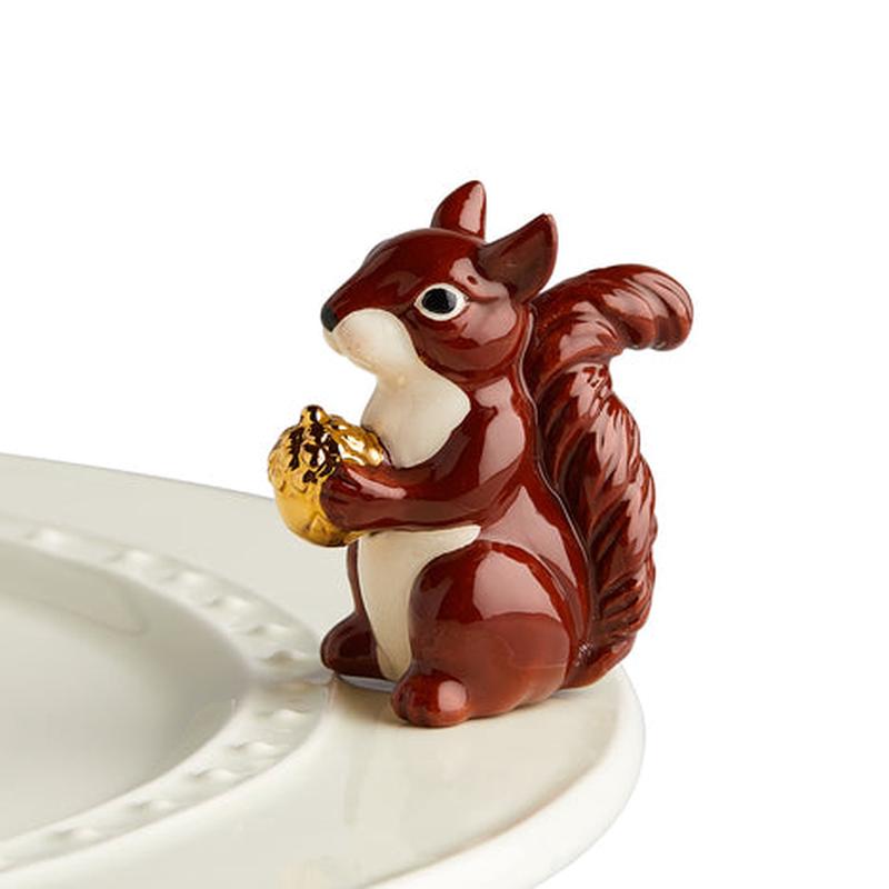 Mr. Squirrel Mini Charm