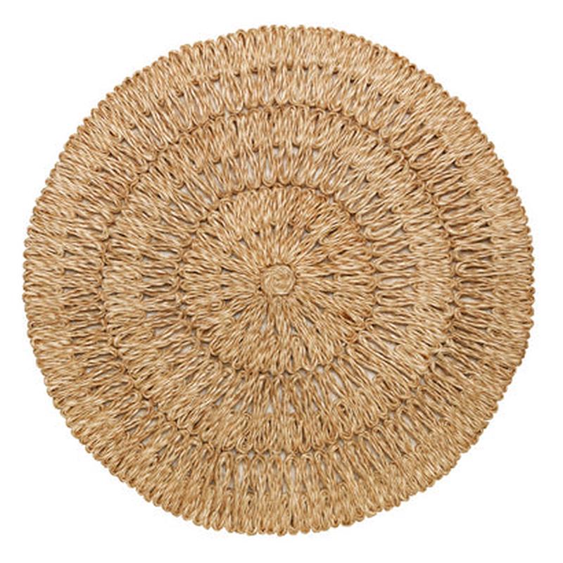 Juliska RN Straw Loop Placemat Natural