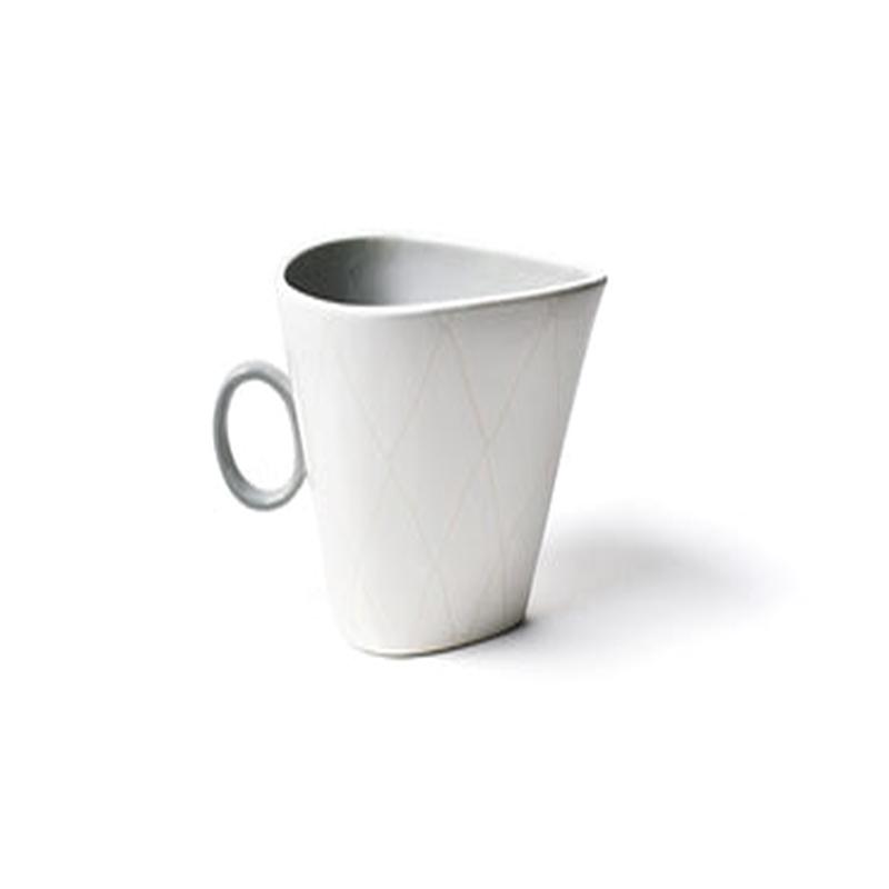 Neutral Nouveau Oval Mixing Bowl Diamond