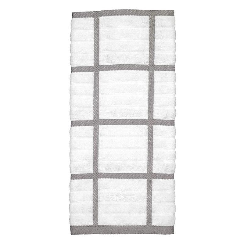 Check Kitchen Towel Titanium
