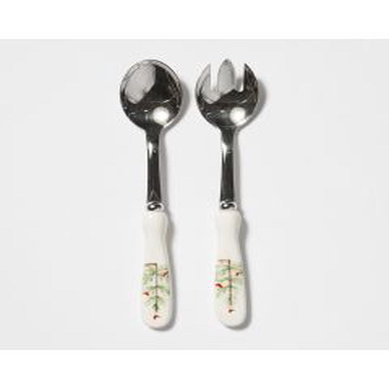Lastra Holiday Salad Server Set