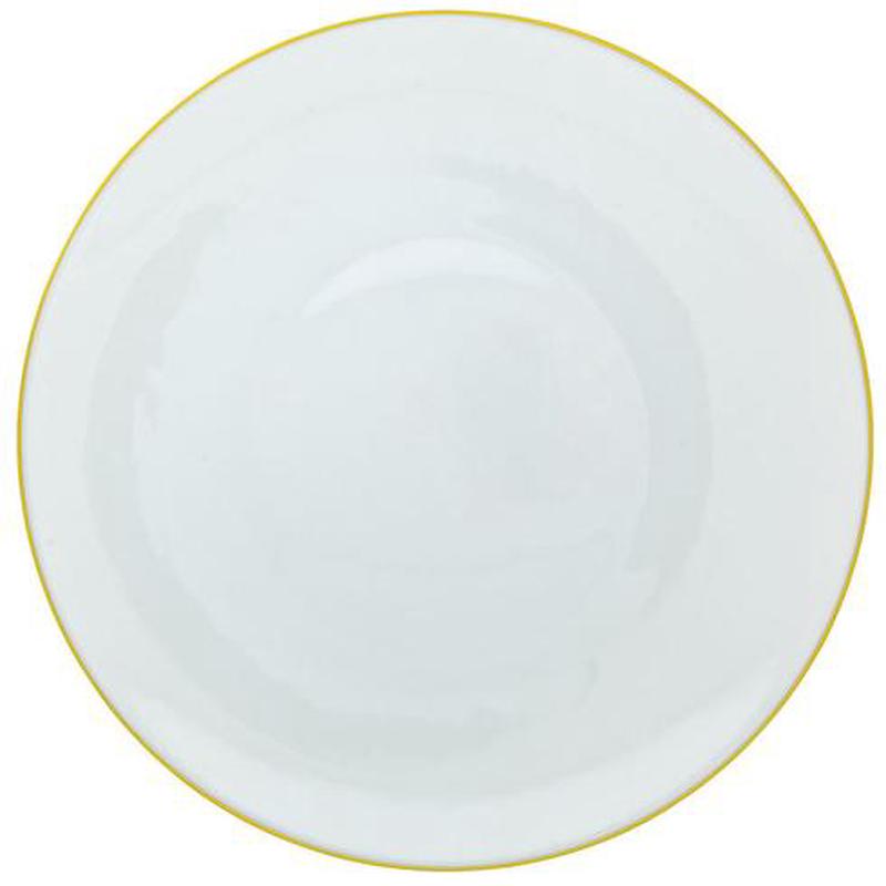 Monceau Lemon Yellow Dessert Plate