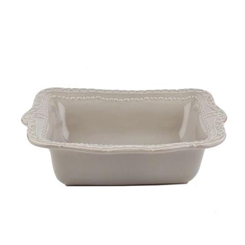 Historia Rectangular Baker Large Greystone